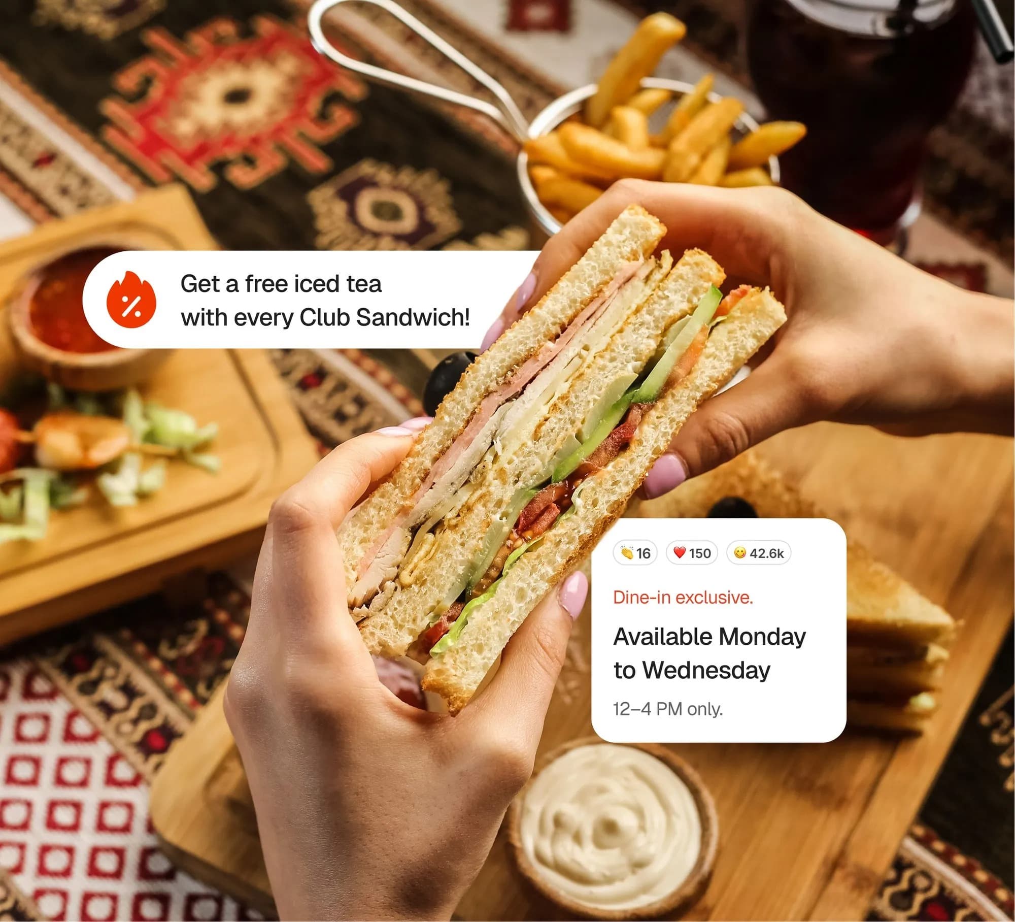 Fresh sandwich