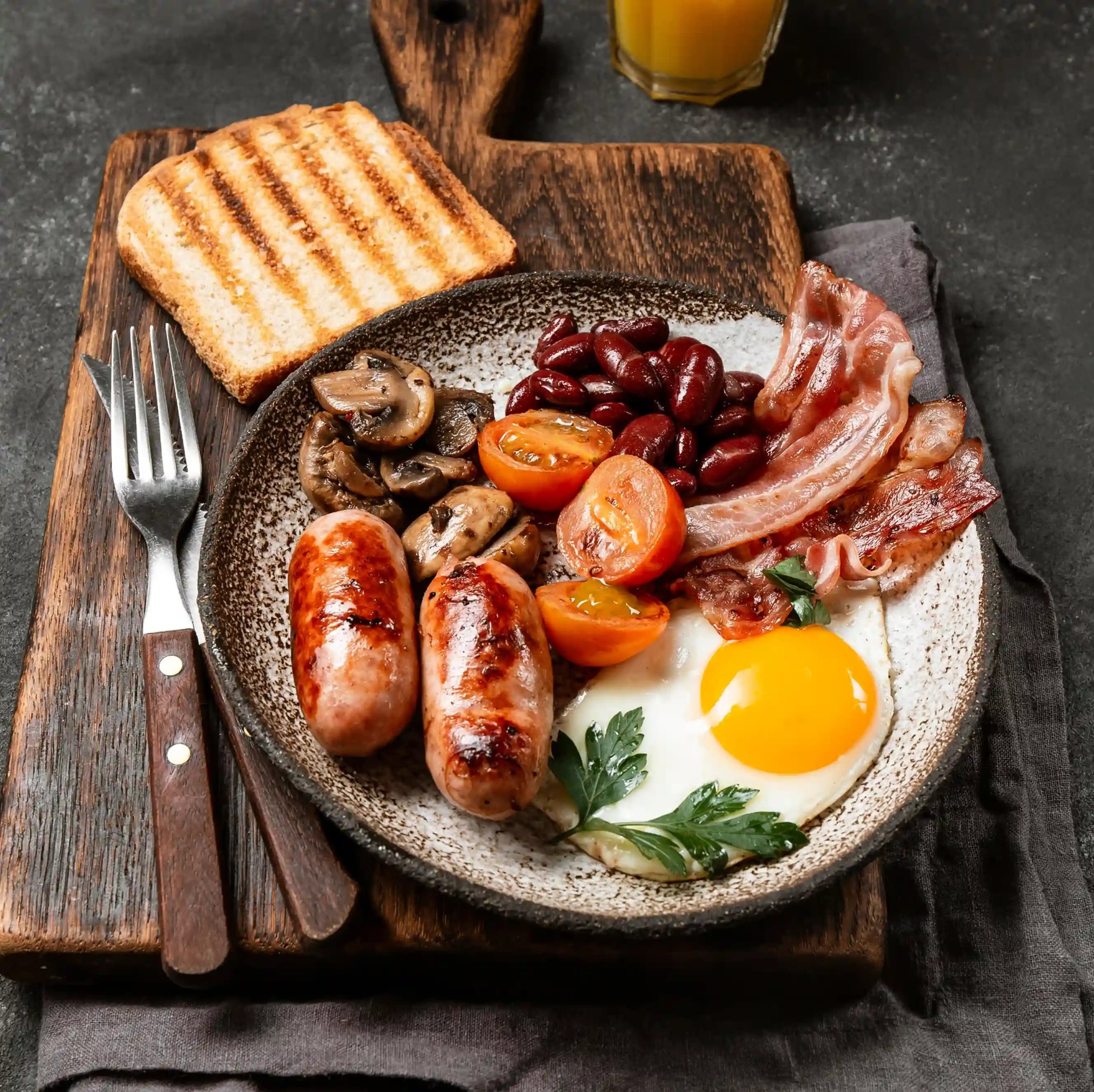 English Breakfast Plate