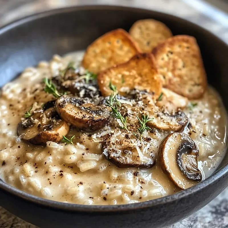 Mushroom & Truffle Risotto